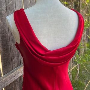 Vintage red dress